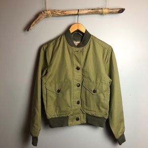 filson libby bomber jacket